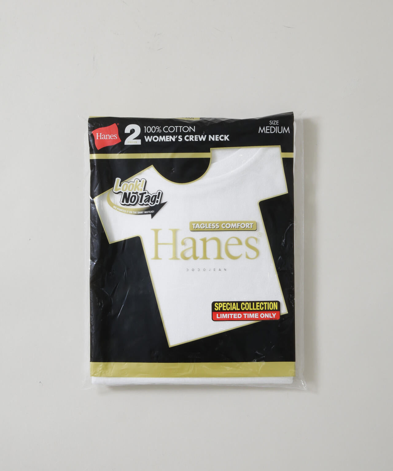 Hanes/Hanes×DODOJEAN 2P クルーネックＴシャツ