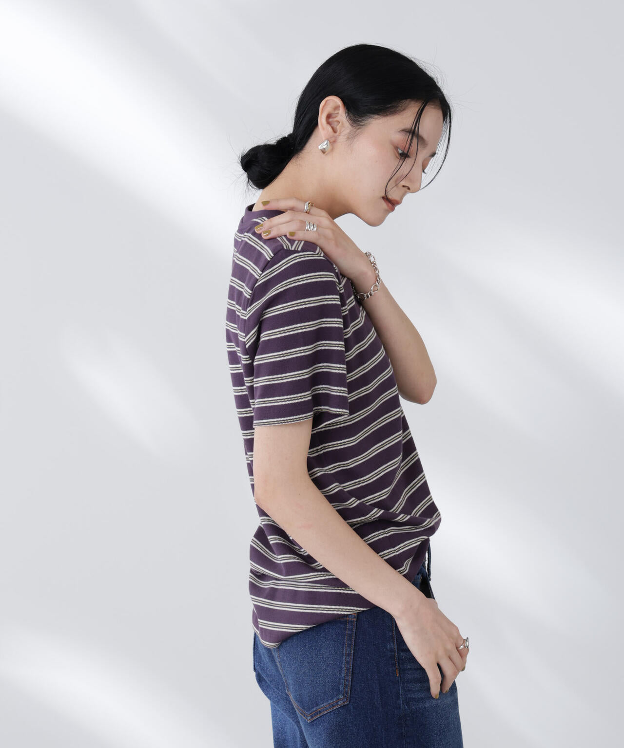 BAUM UND PFERDGARTEN/Cotton Pique Tシャツ 6715224002