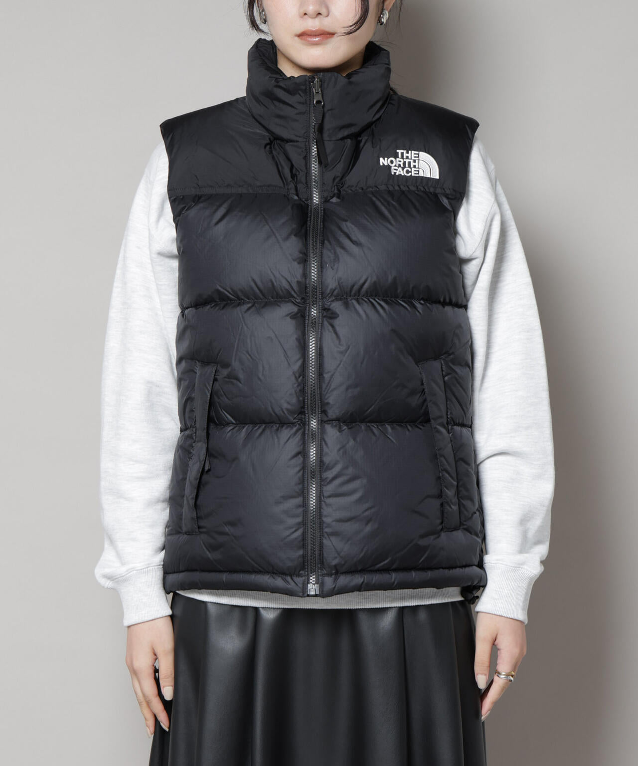 新品ノースフェイス　キッズ　リバーシブル　ヌプシ　ベスト　140サイズ THE NORTH FACE ノースフェイス ヌプシ ダウン ベスト ザ ノース