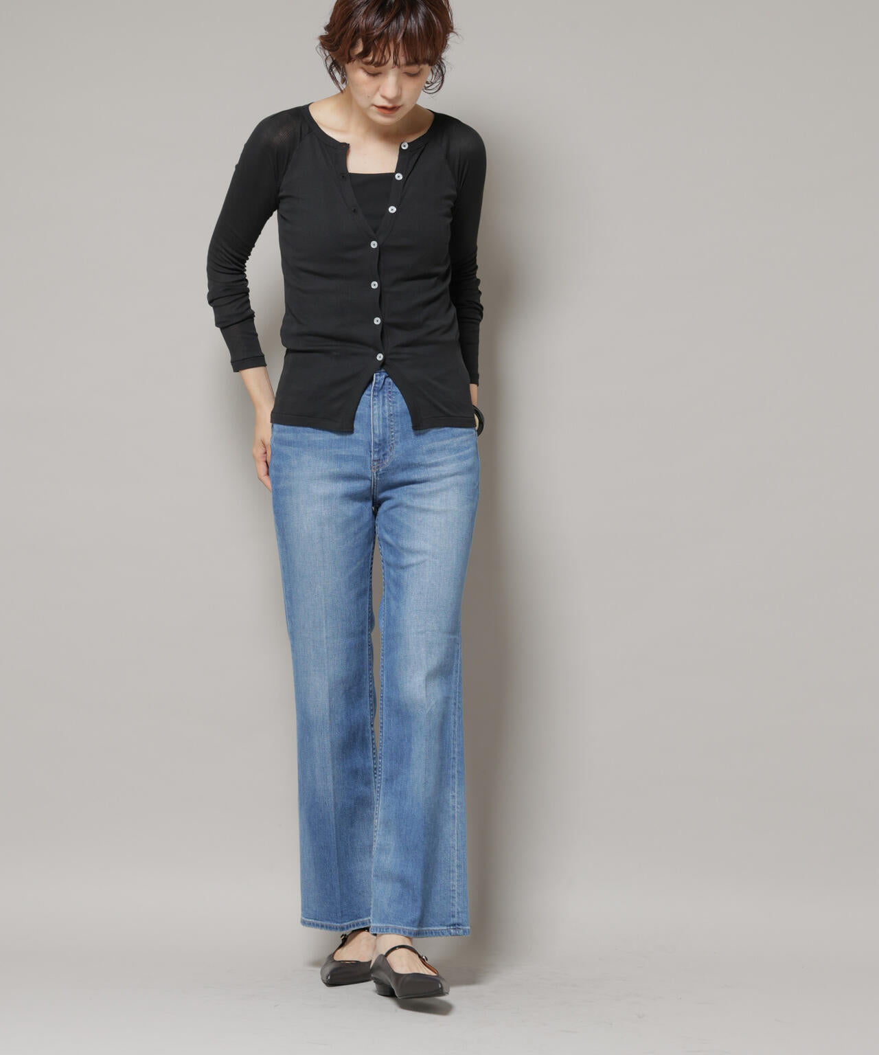 Healthy DENIM/Lotus フレアデニム 6715227025
