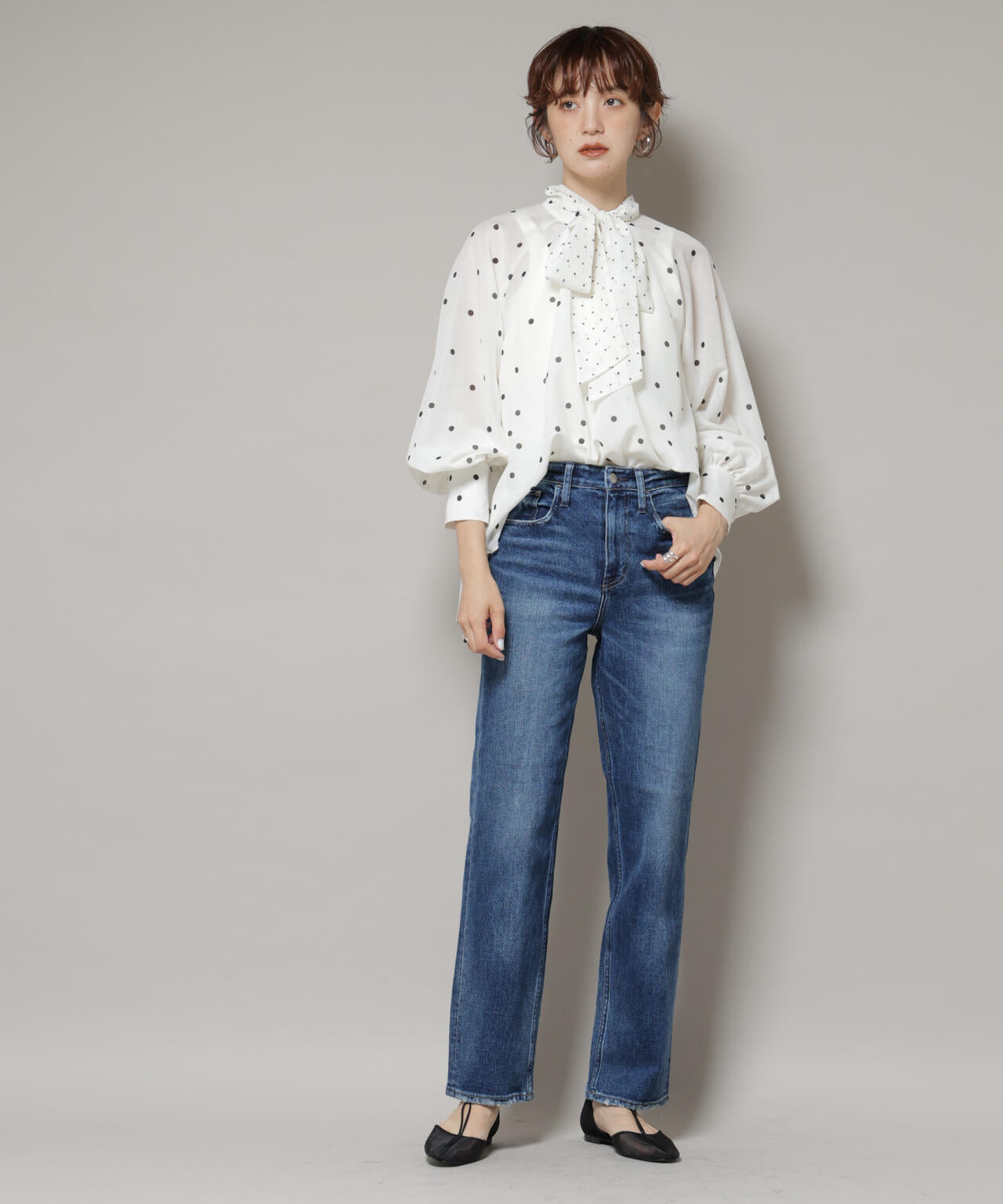 Healthy DENIM/Tallow ストレートデニム 6715227026