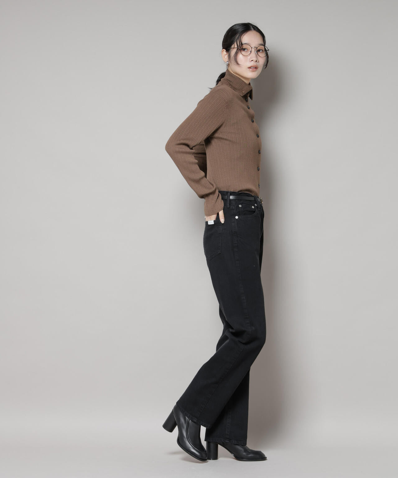 upper hights/THE AMALIE JET BLACK 6715227034