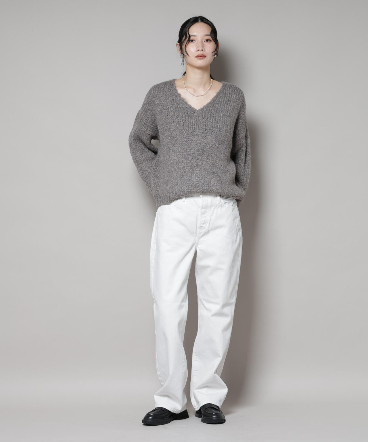 upper hights THE CONTE UN 24 SUMI グレー upper hights(アッパー