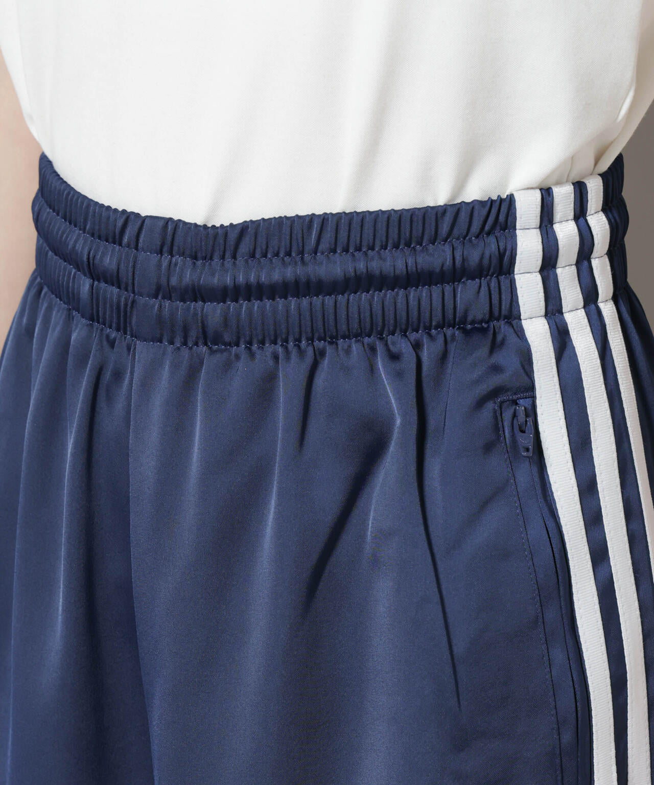 adidas / SATIN TRACK PANTS INDIGO
