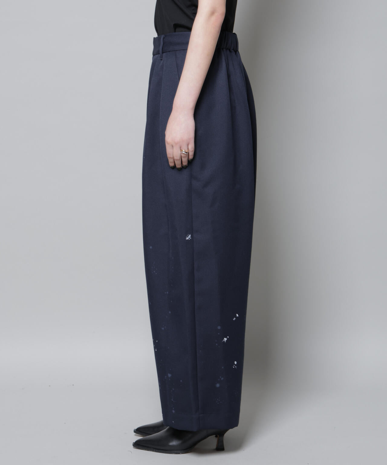 RhodolirioN/Tack Pants -Twill Paint(セットアップ可) 6715227044