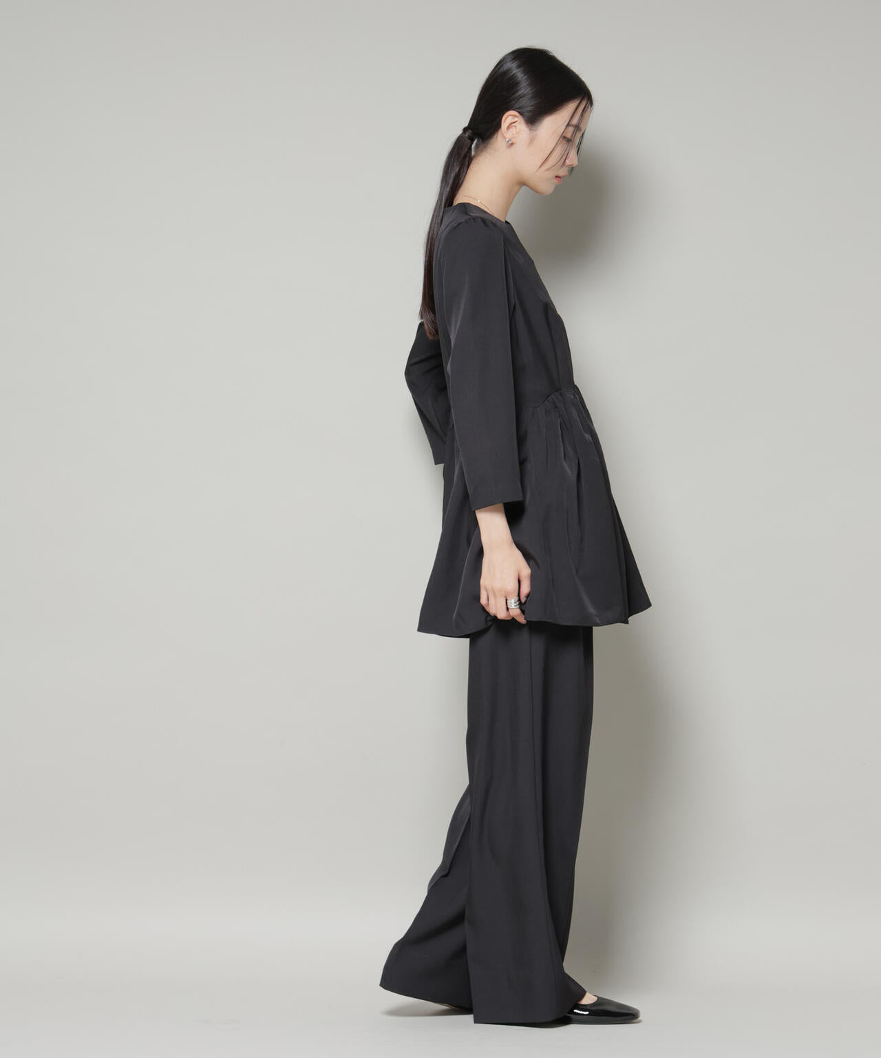 troisieme chaco / TWILL パンツ ( セットアップ 可)