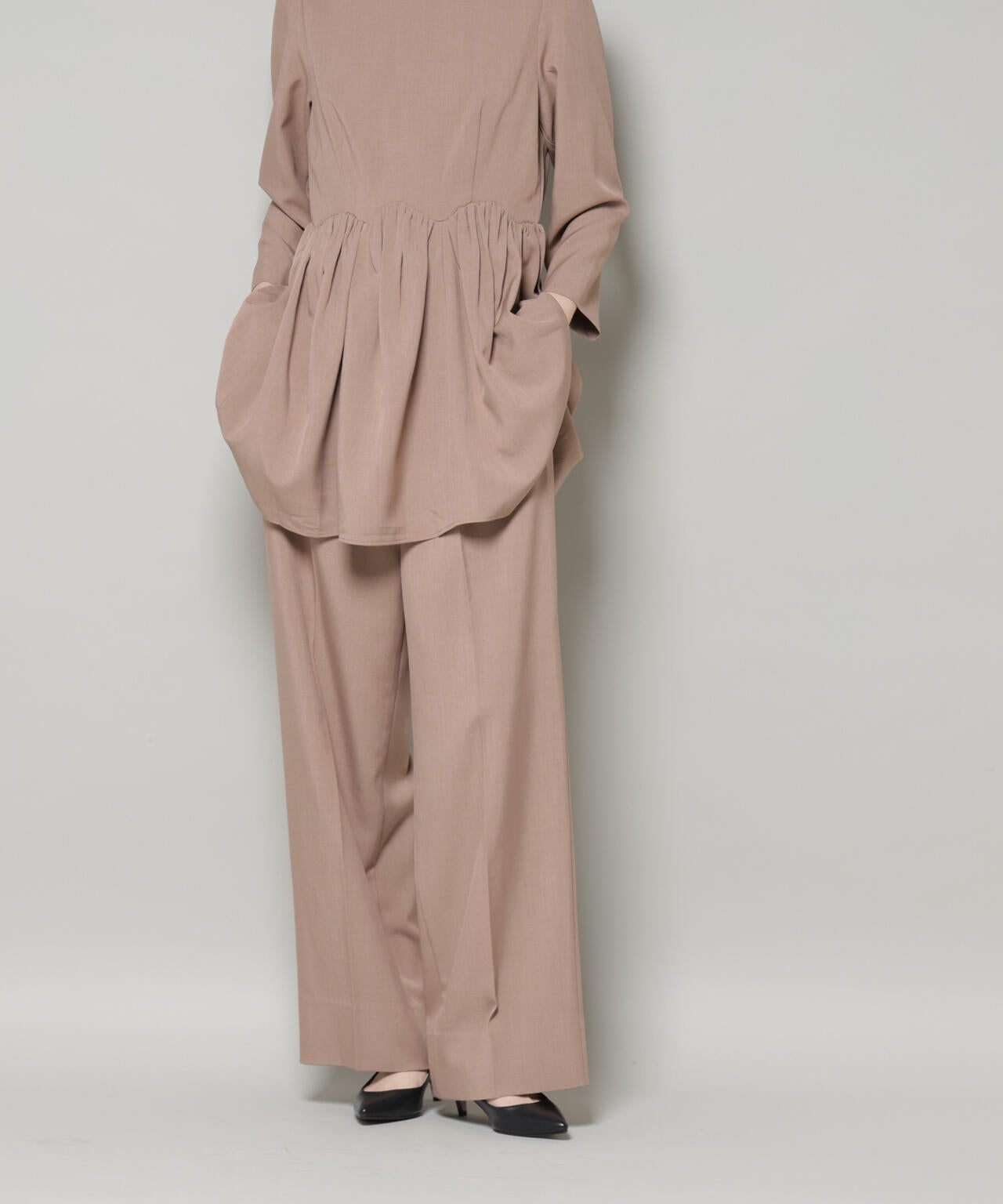troisieme chaco/TWILL パンツ(セットアップ可)