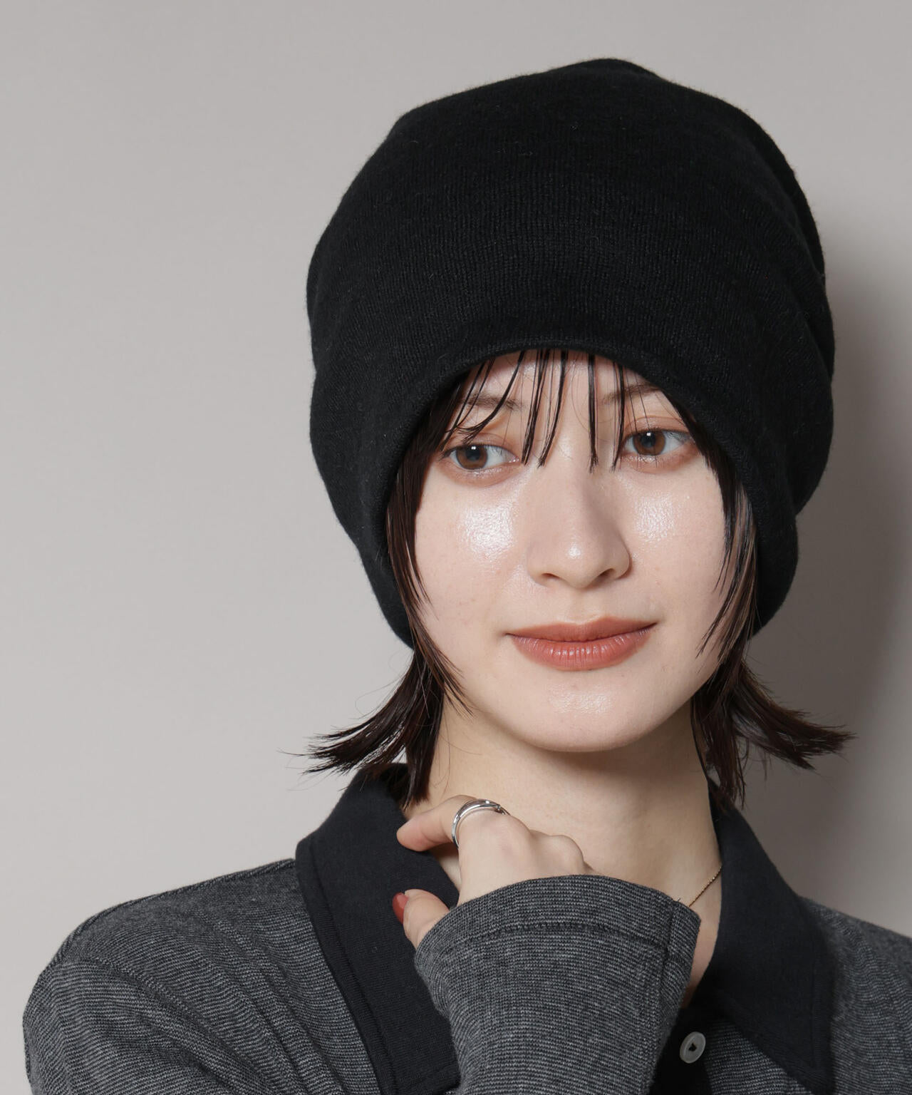 La Maison de Lyllis/BOXKNIT　ビーニー