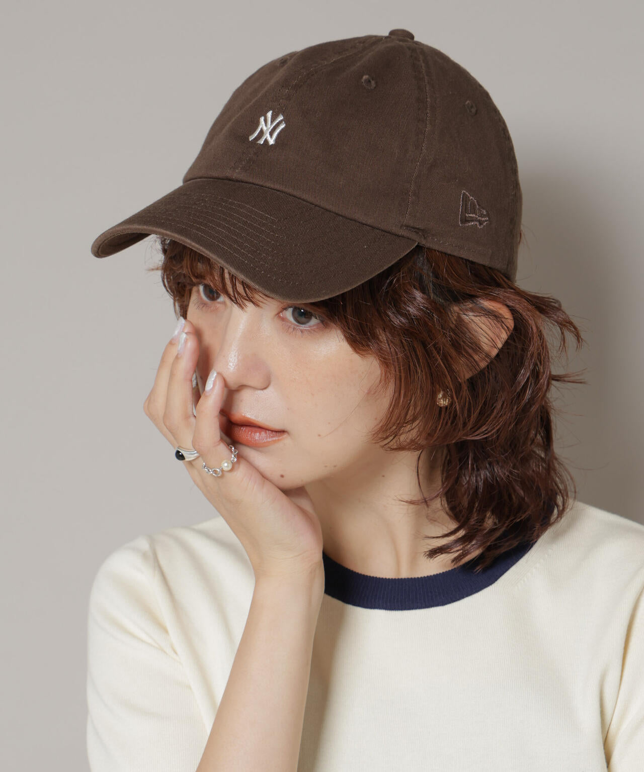 NEW ERA(R)/別注 CC NEYYAN MINILOGO CAP