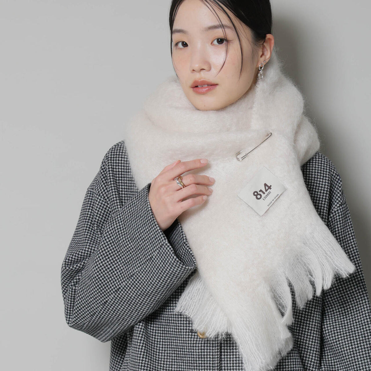 サファィア0930 　814 EZCARAY モヘアスヌード 814 EZCARAY / MIA MOHAIR MUFFLER｜nest Robe / CONFECT ONLINE SHOP