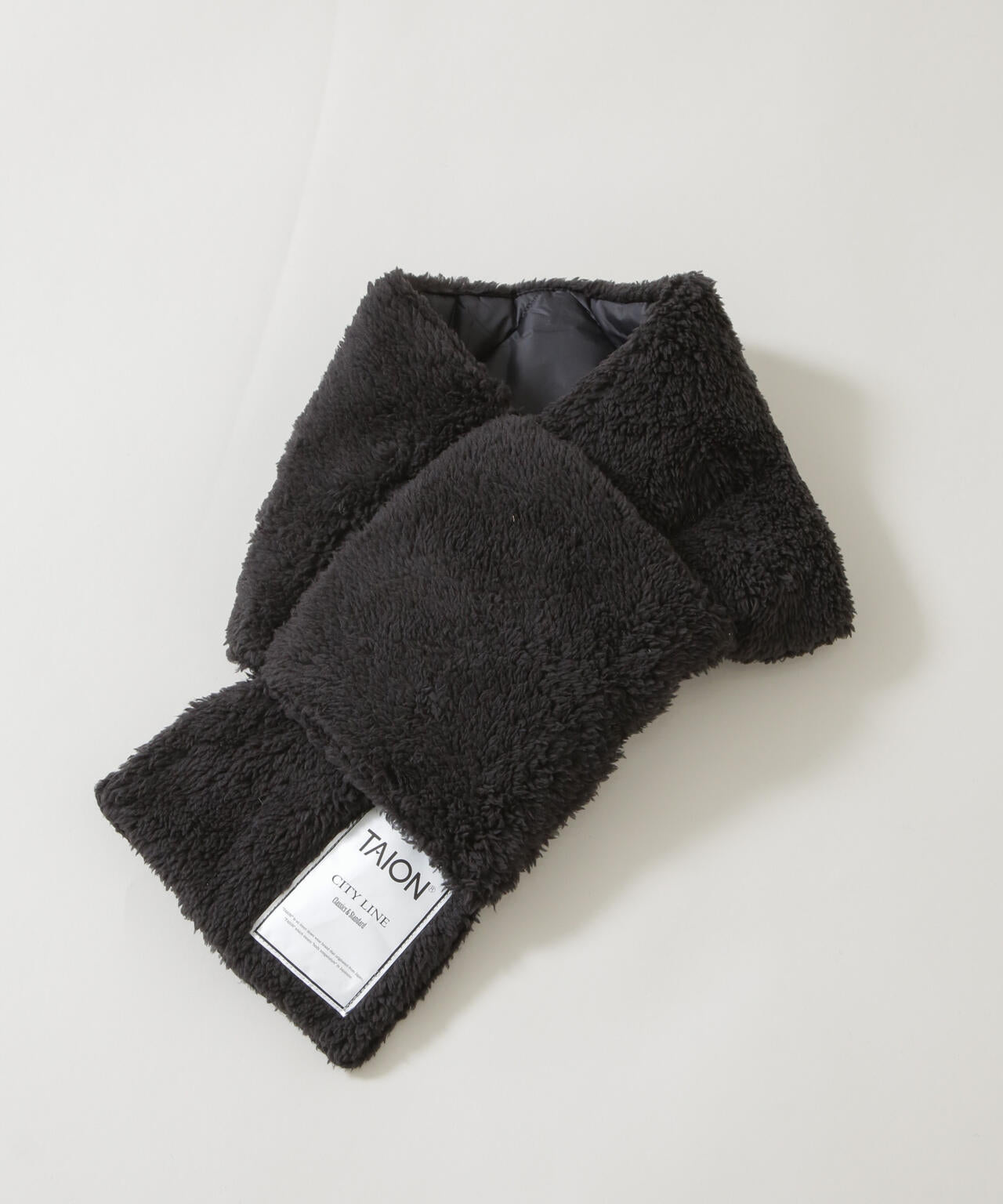 TAION/シティリバーシブルダウンスカーフ 6715241080