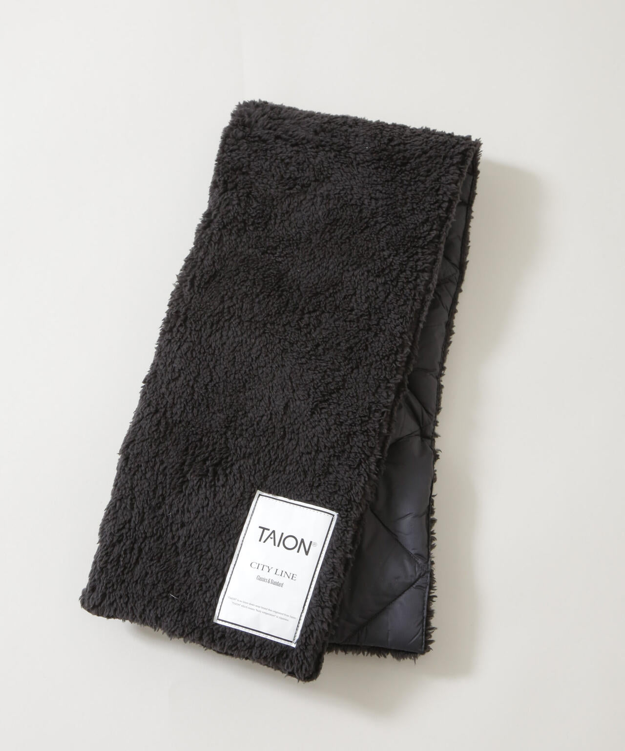 TAION/シティリバーシブルダウンスカーフ 6715241080