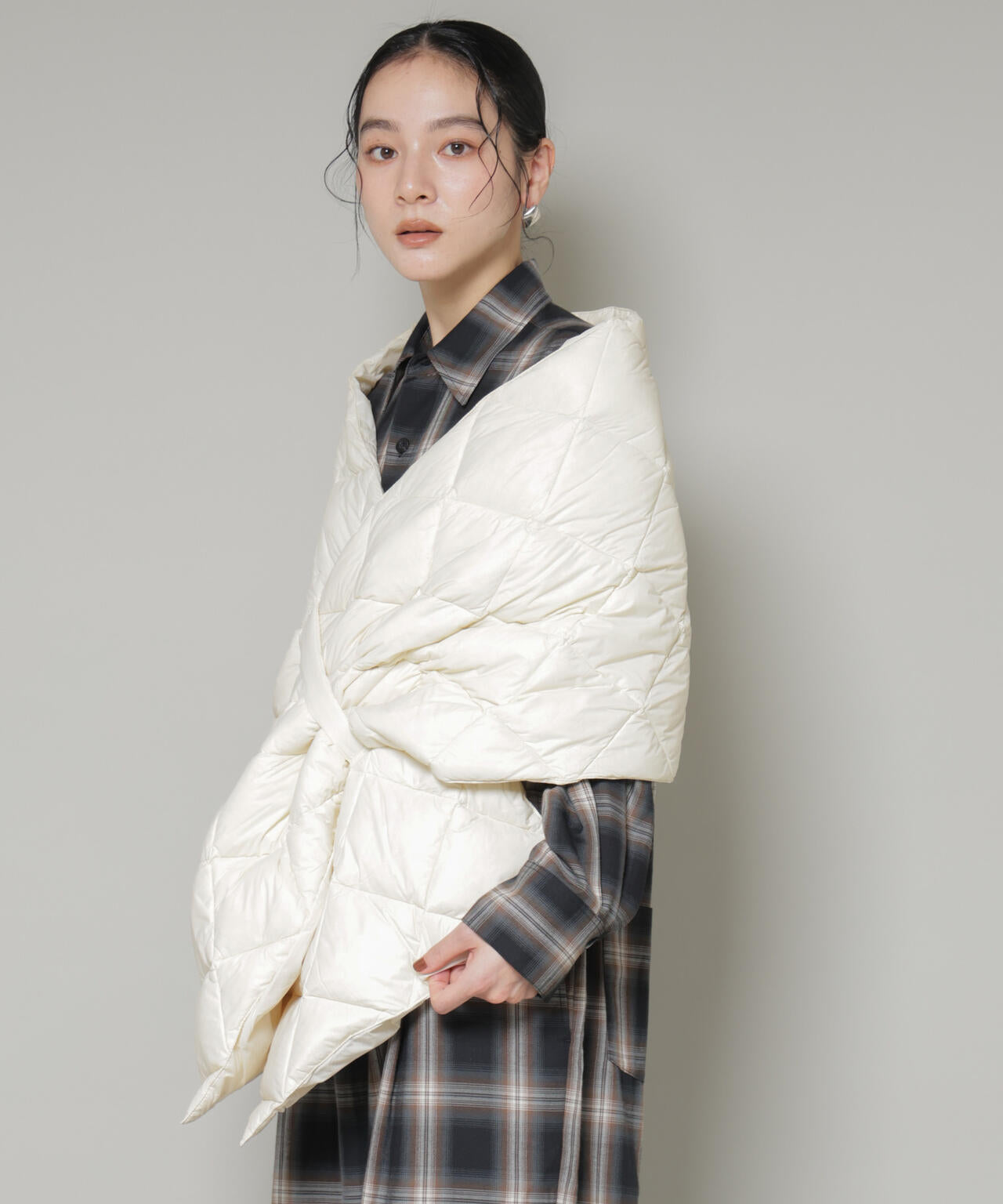 TAION / リバーシブル ダウンストール