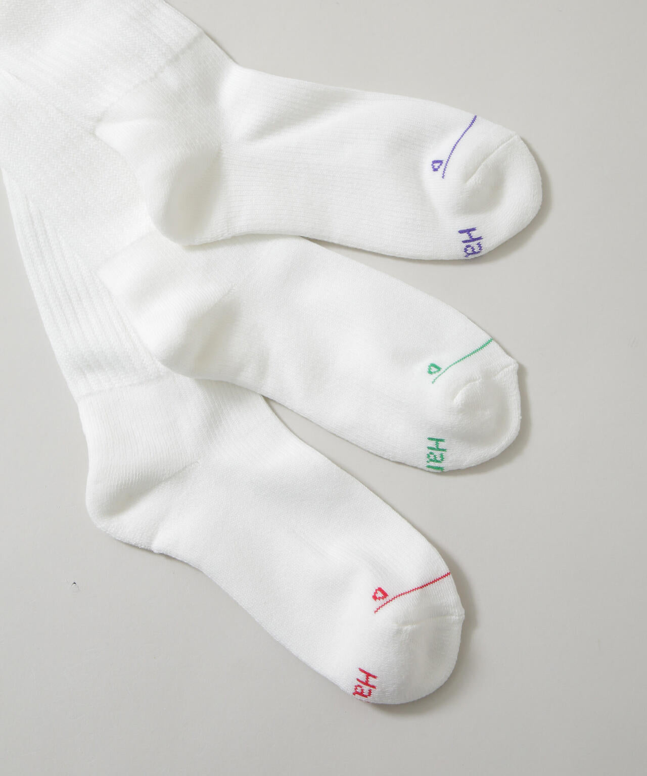 Hanes/Hanes×DODOJEAN  クルーソックス 3P 6715251007