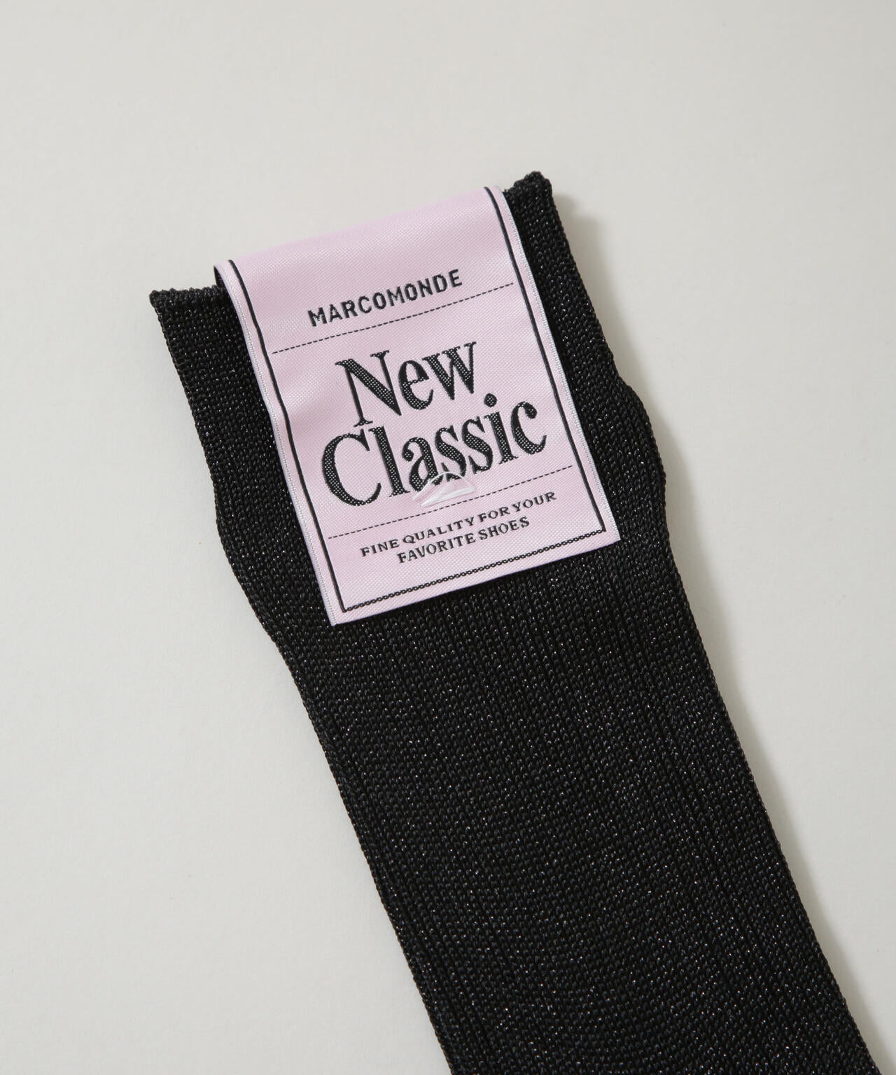 MARCOMONDE/glitter ribbed socks 20 6715251008