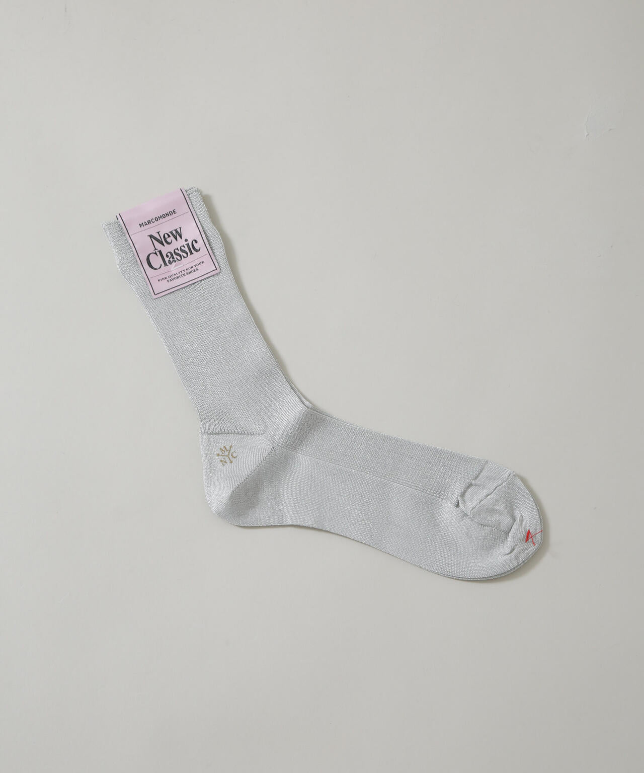 MARCOMONDE/glitter ribbed socks 20