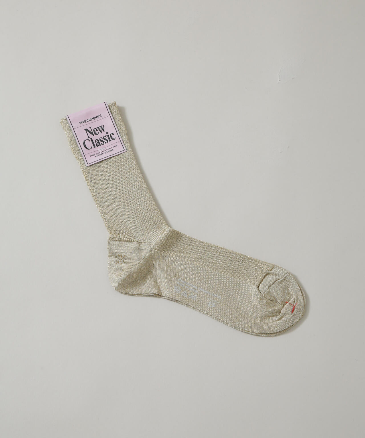 MARCOMONDE/glitter ribbed socks 20