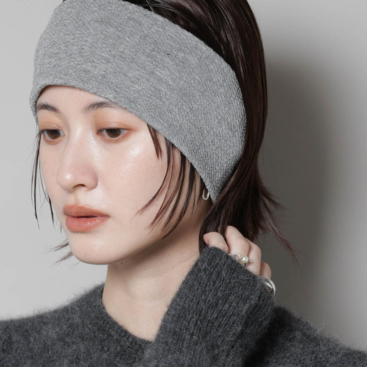 【7/5まで】millinery mino アリスバンド ラビットウール 7/5まで】millinery mino アリスバンド ラビットウール 7/5まで