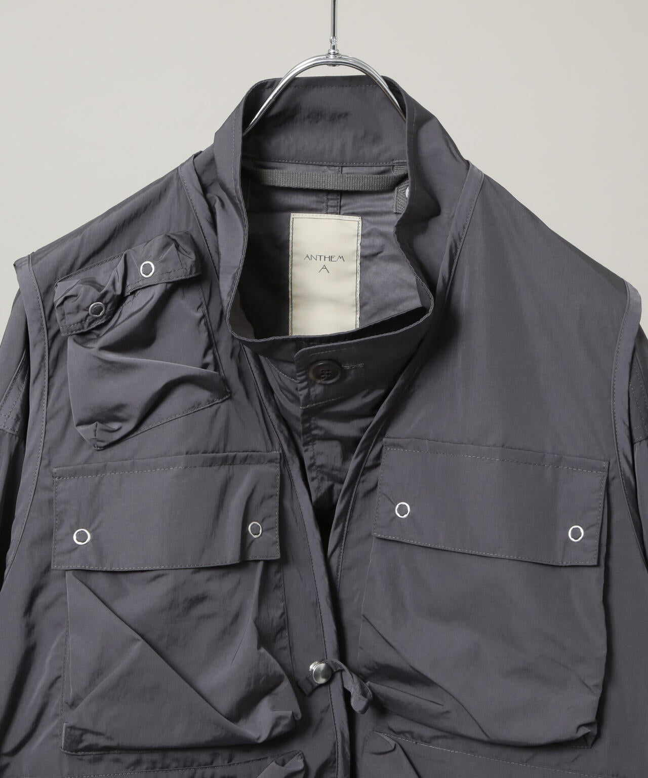 本日終了　Anthem A ブルゾン ANTHEM A / DOCKING NYLON SHORT BLOUSON