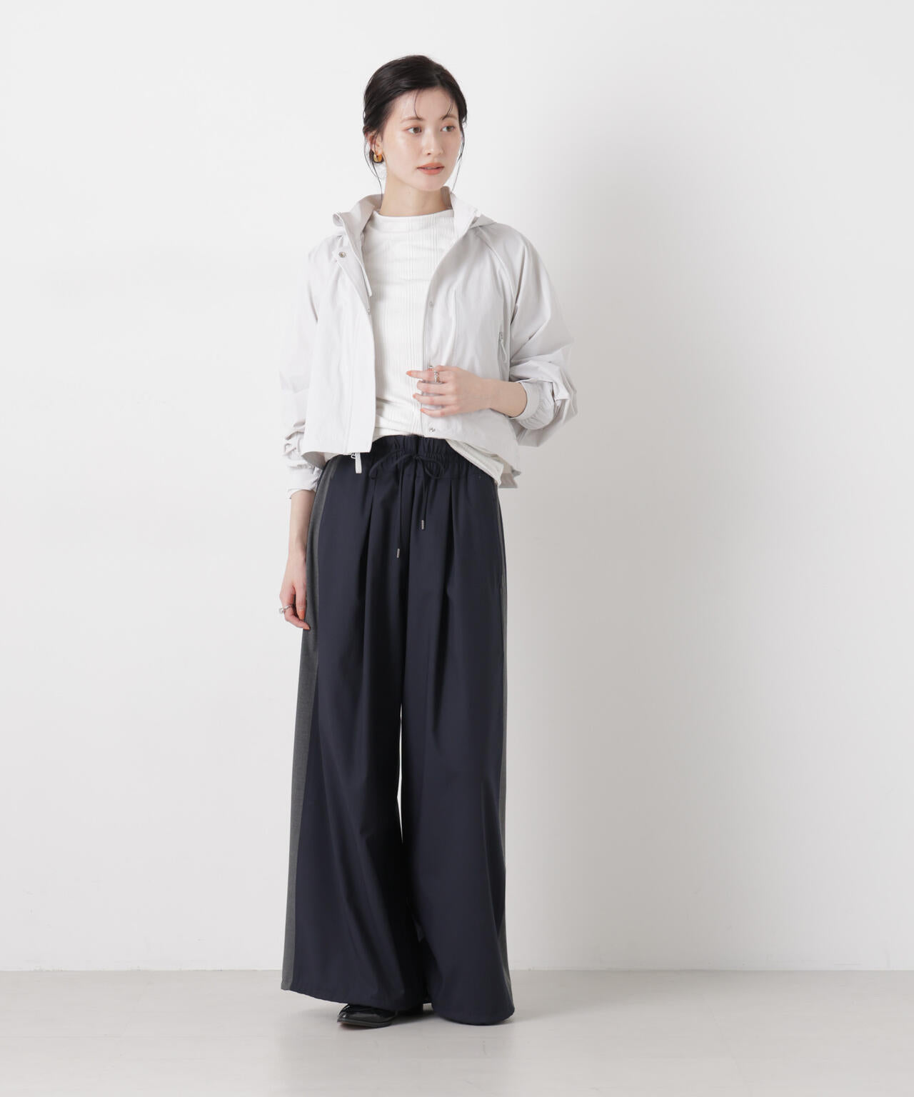 new balance/NB Greyクロップドジャケット 6716112005