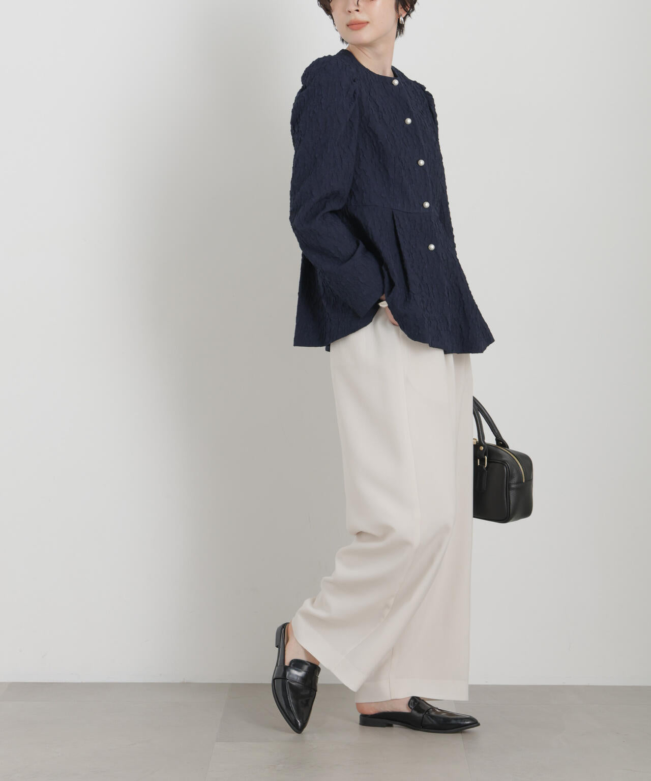 troisieme chaco/別注 PUFFY JACQUARD ジャケット 6716116003