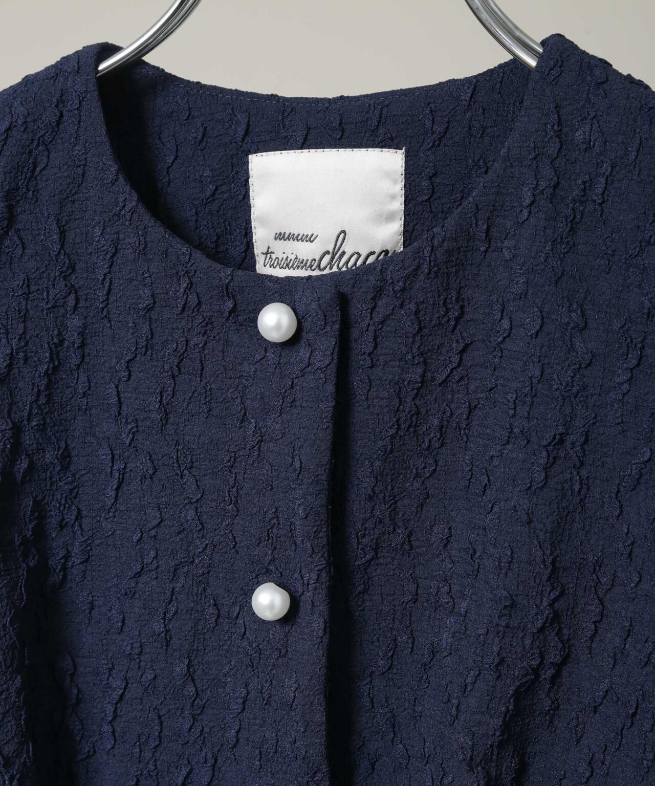 troisieme chaco/別注 PUFFY JACQUARD ジャケット 6716116003