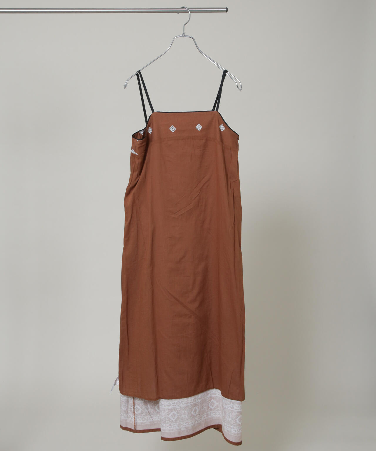 Sara mallika / Zigzag Flower Print Cami Dress