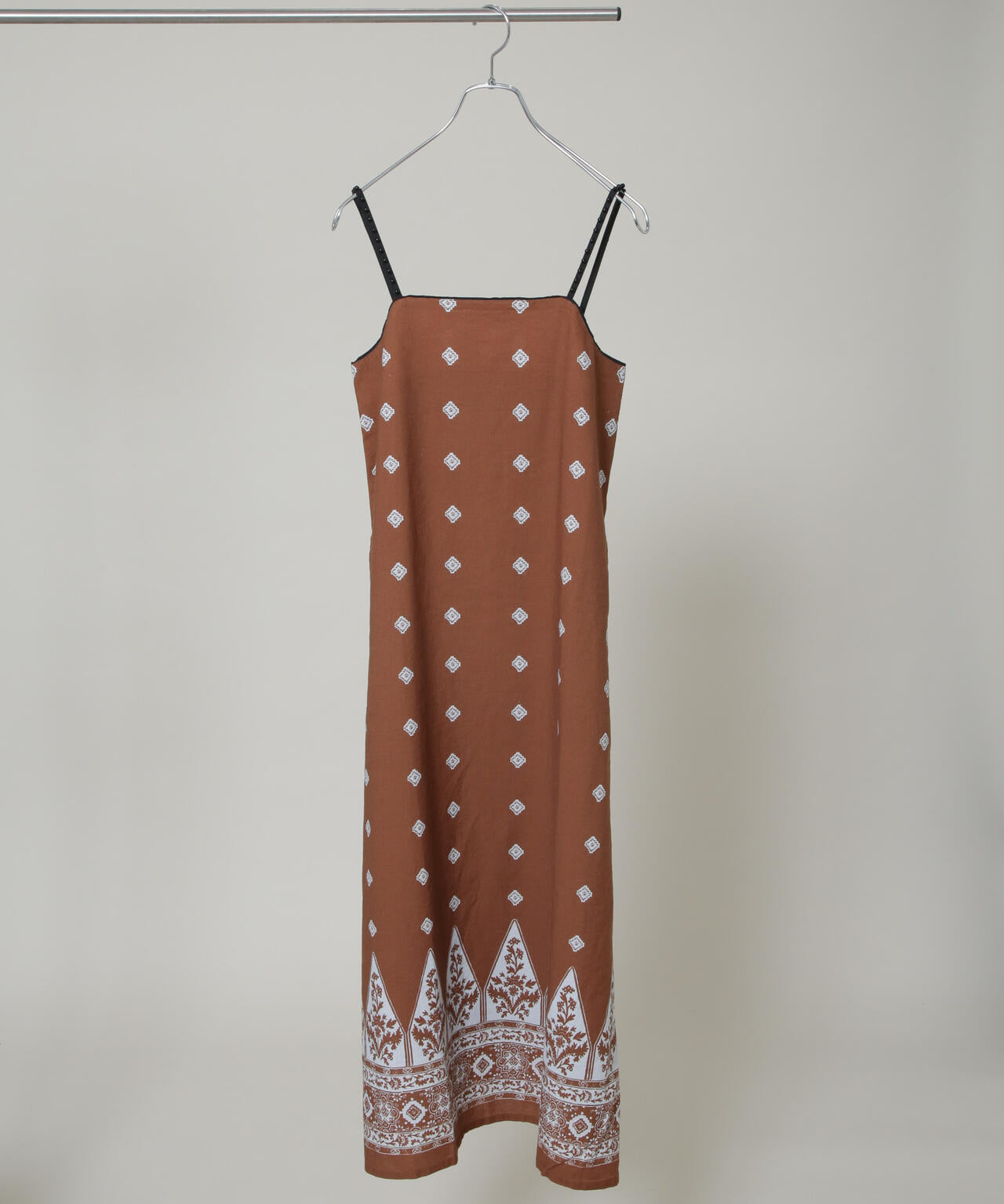 Sara mallika / Zigzag Flower Print Cami Dress