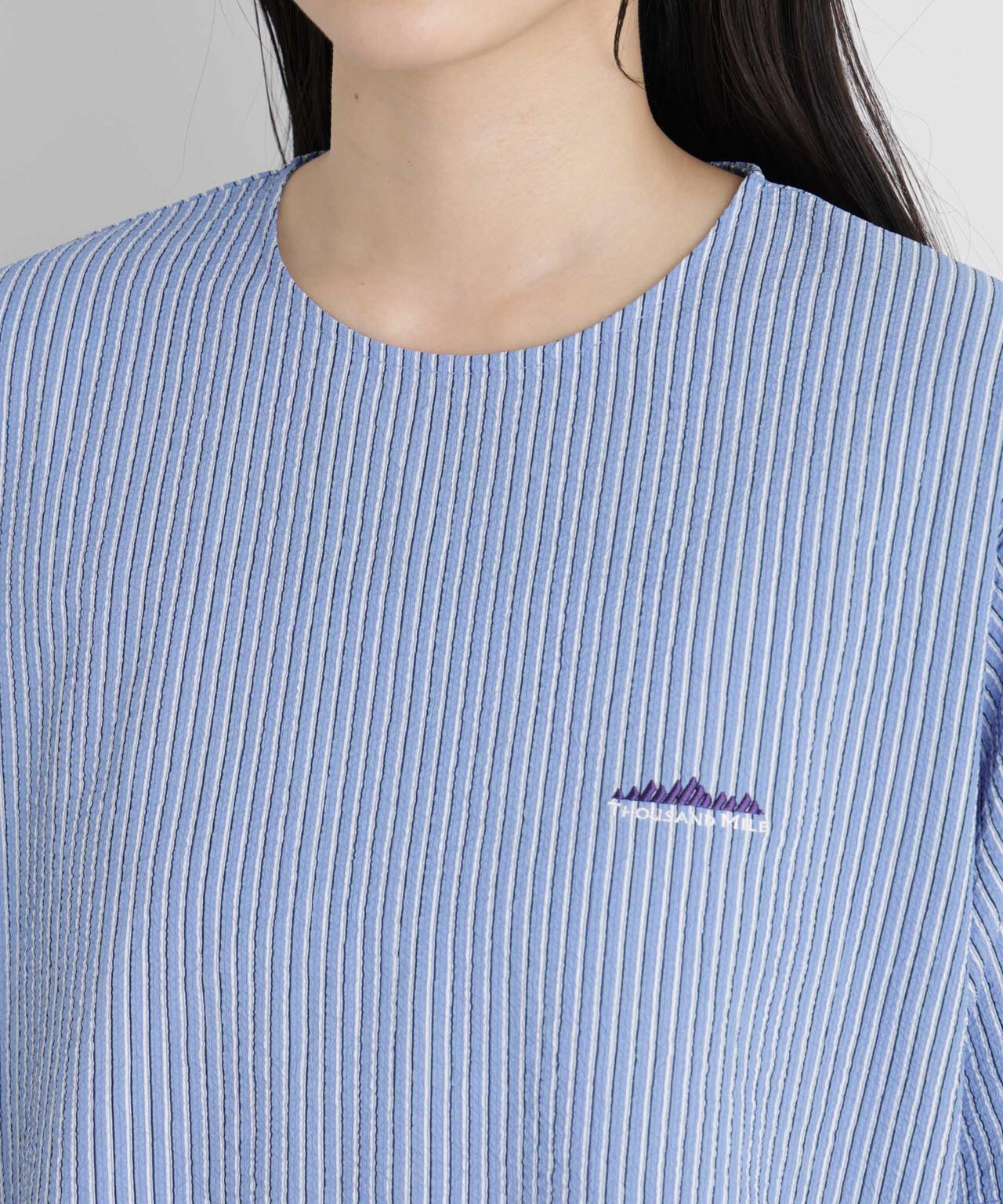 THOUSAND MILE / SEERSUCKER STRIPE OP