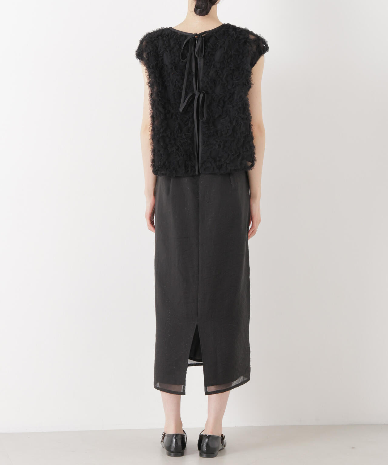 kaene / フラッフィーフラワーコンビ ドレス