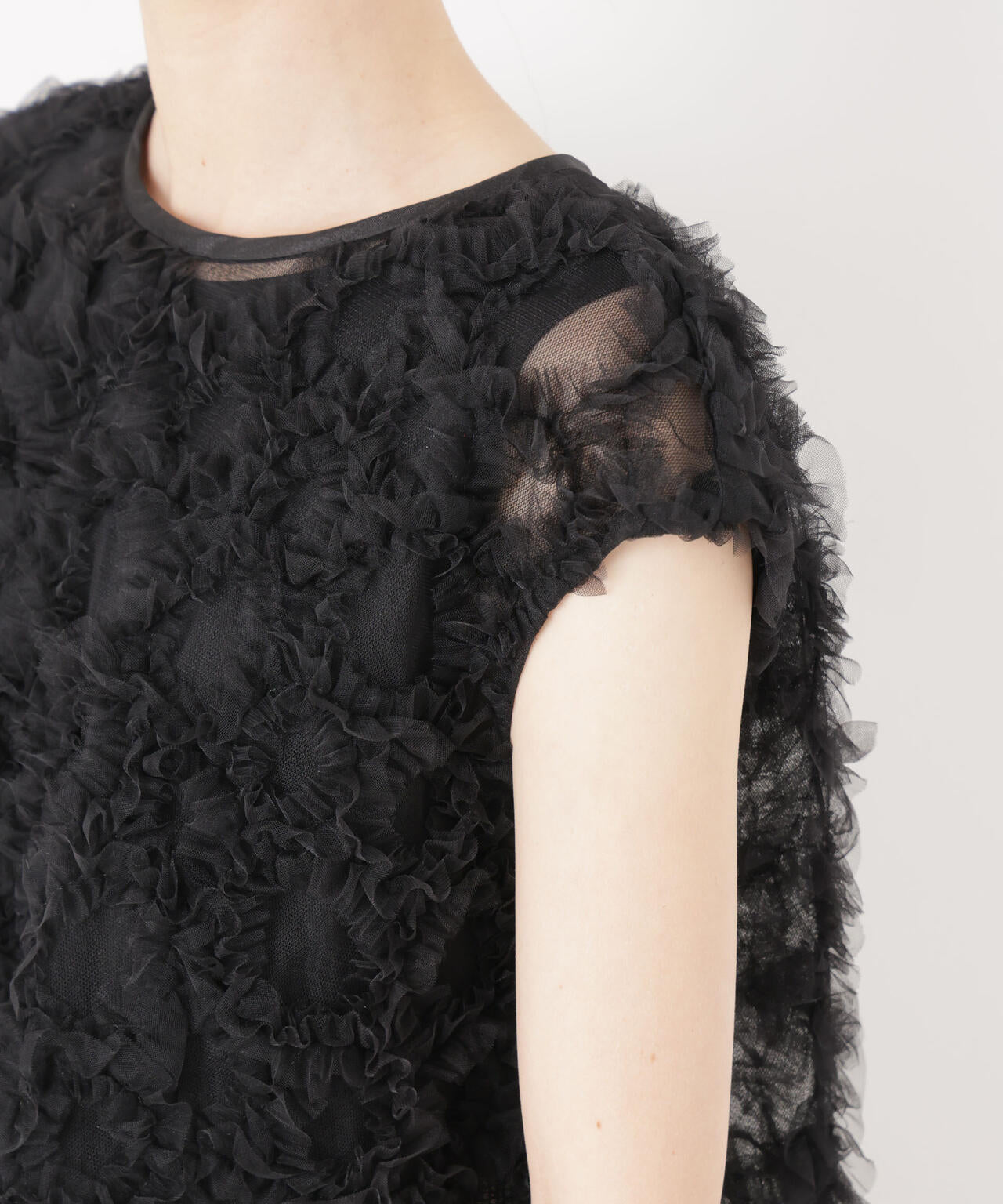 kaene/フラッフィーフラワーコンビドレス 6716119012