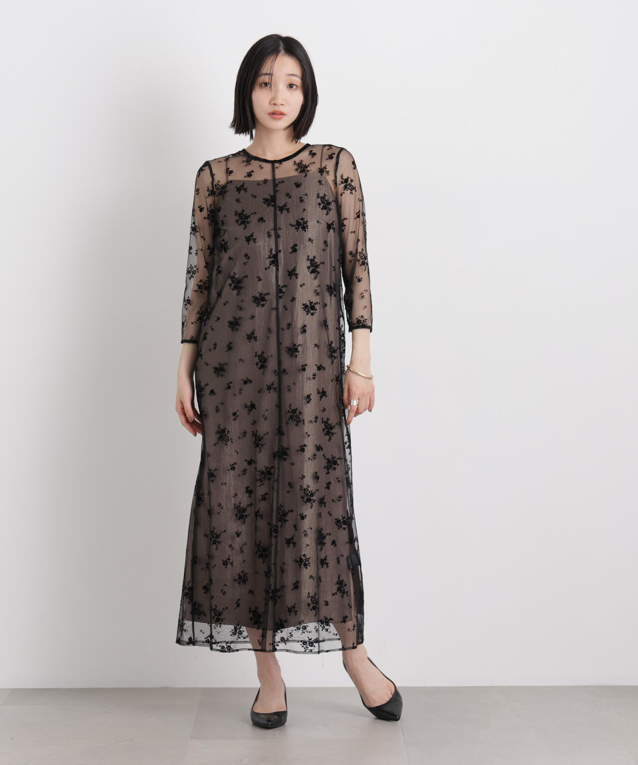 165cm　B:80 W:59 H:85 着用サイズ：36