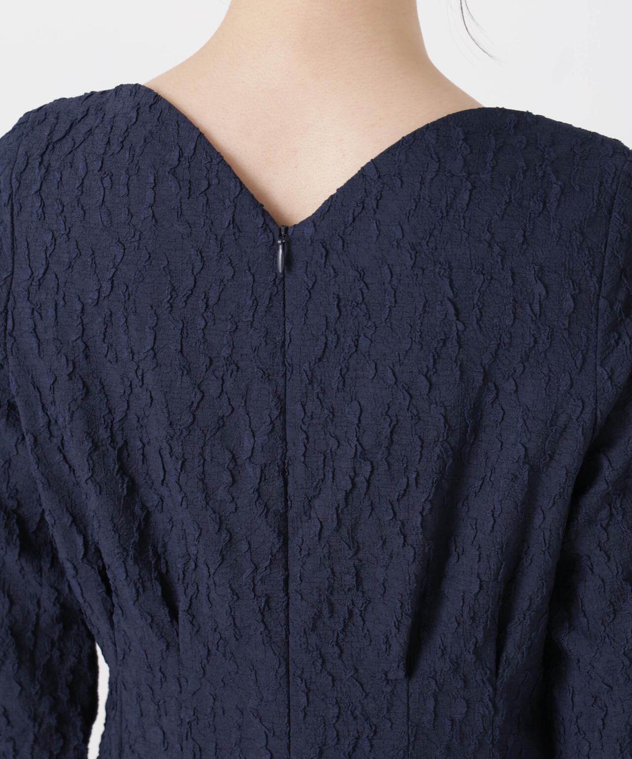 troisieme chaco/別注 PUFFY JACQUARD ワンピース 6716119016