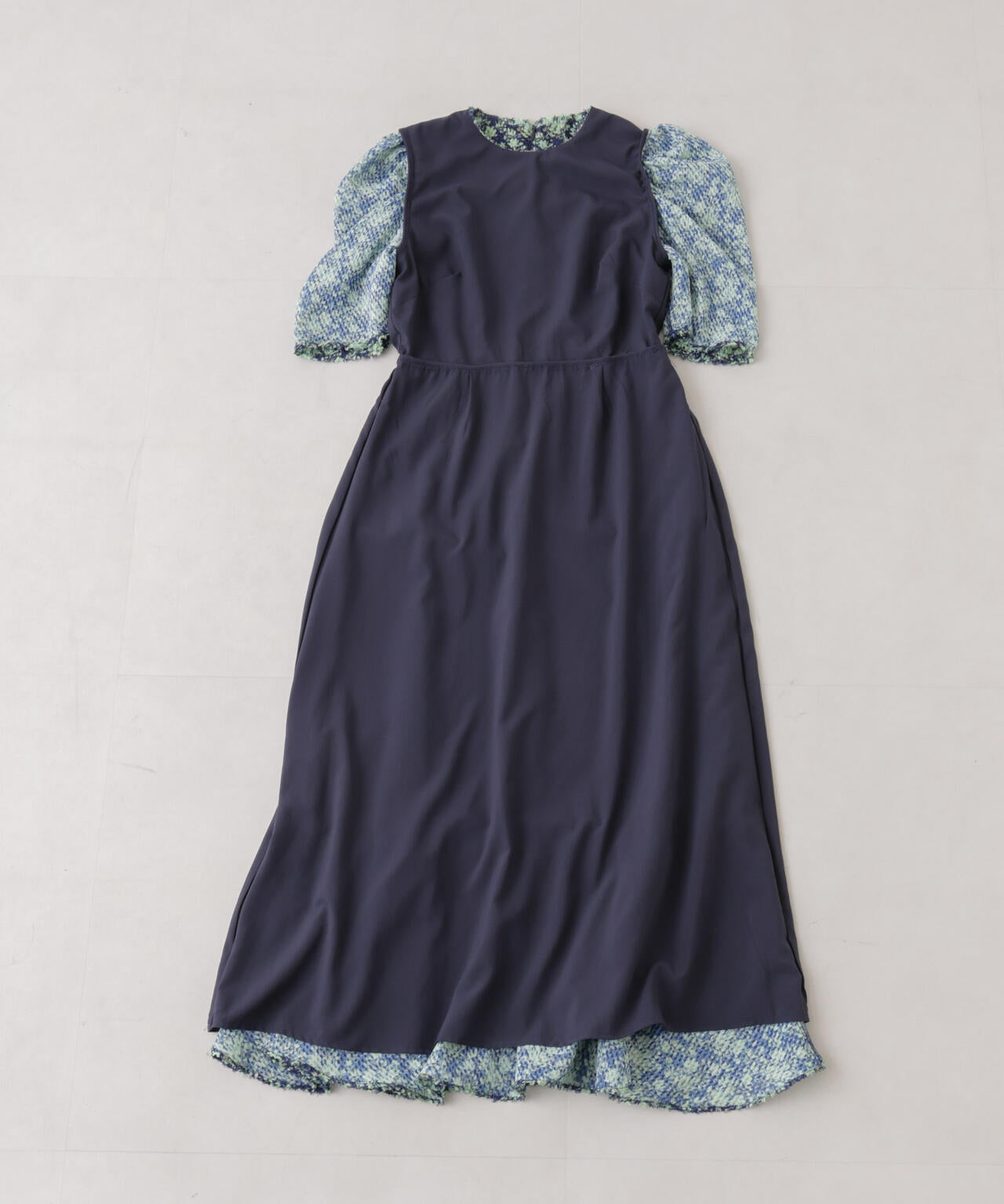 troisieme chaco/別注 CUT JACQUARD ワンピース 6716119017