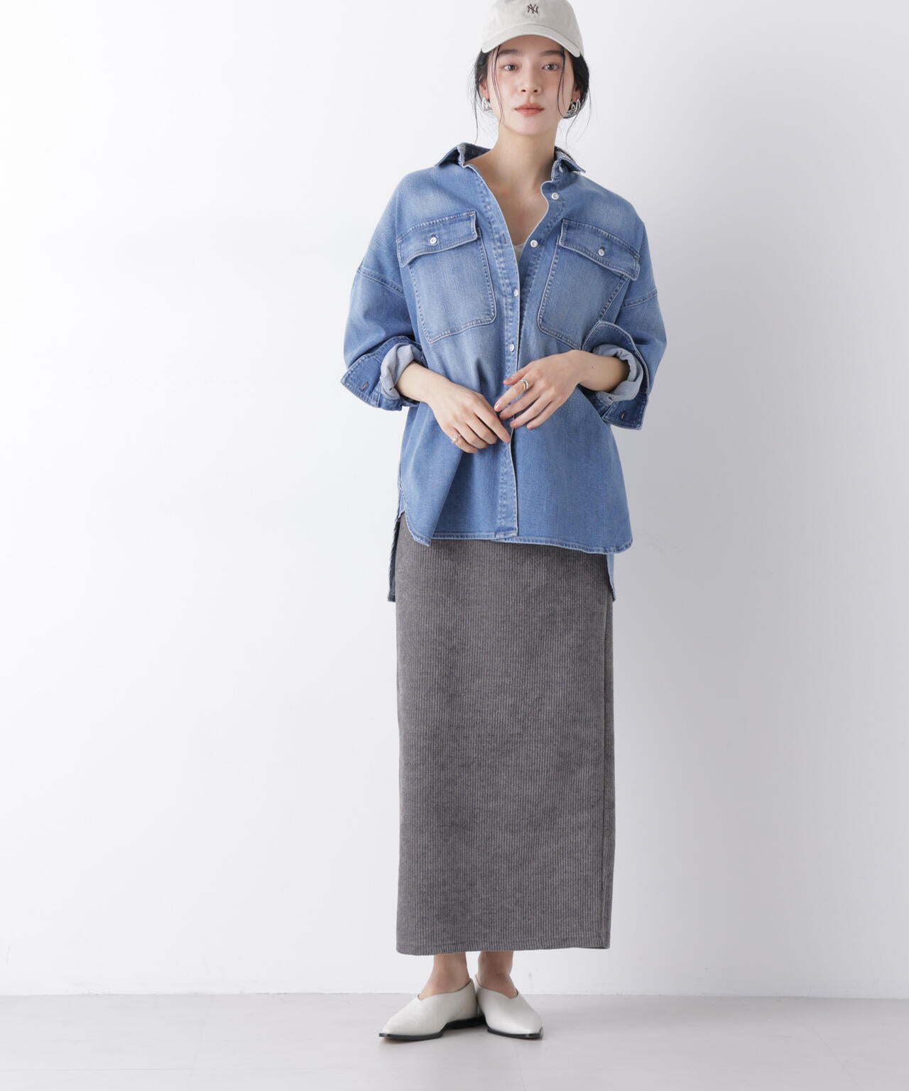 Healthy DENIM/別注 Almond Mid Used 6716121001