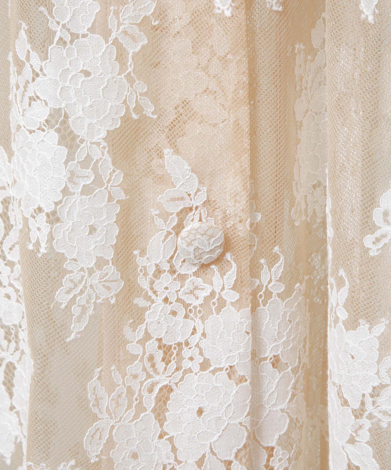 BAUM UND PFERDGARTEN/Two Tone Lace シャツ 6716121005