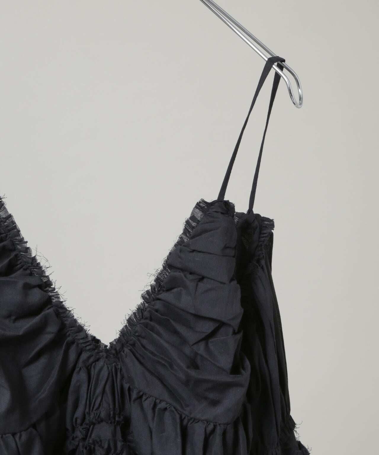 crinkle crinkle crinkle】 frillcamisole crinkle crinkle crinkle / frill gather volume camisole