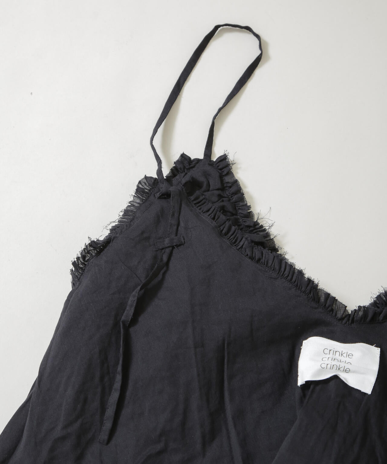 crinkle crinkle crinkle / frill gather volume camisole