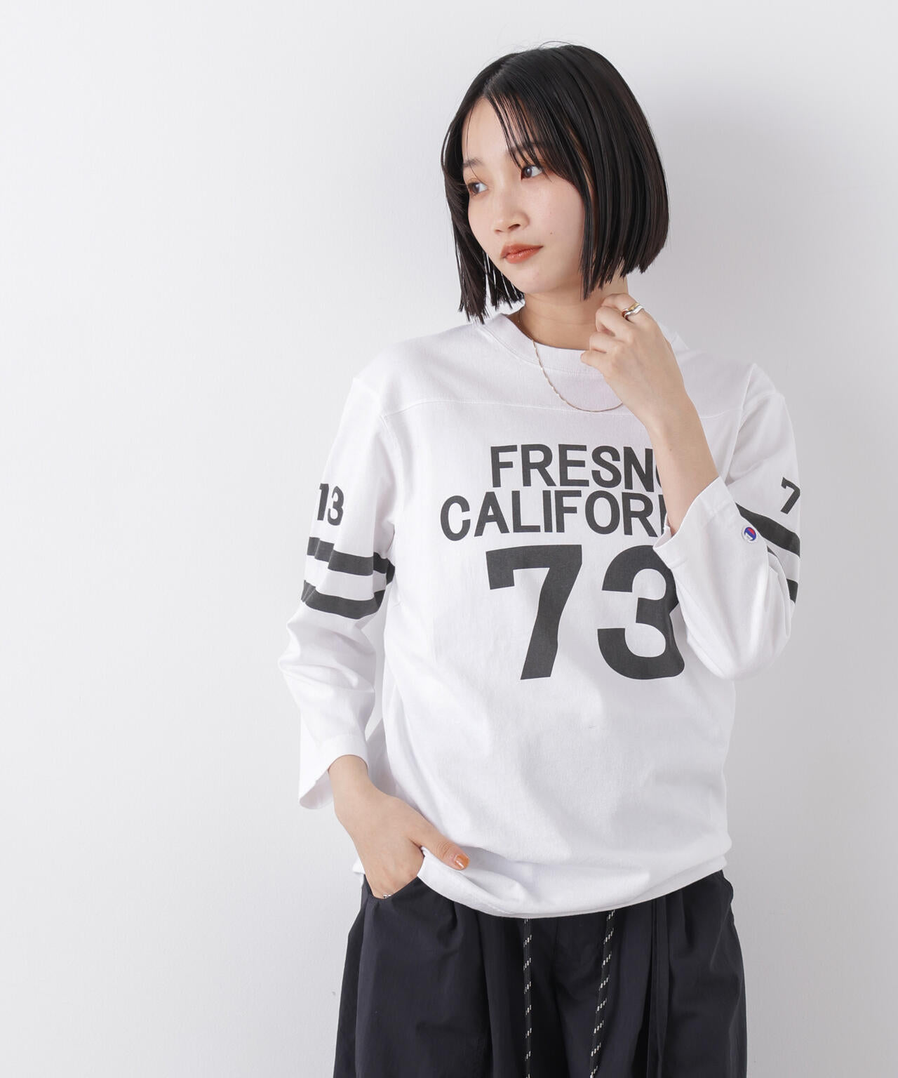 Champion/3/4 SLEEVE FOOTBALL T-SHIRT 6716123003