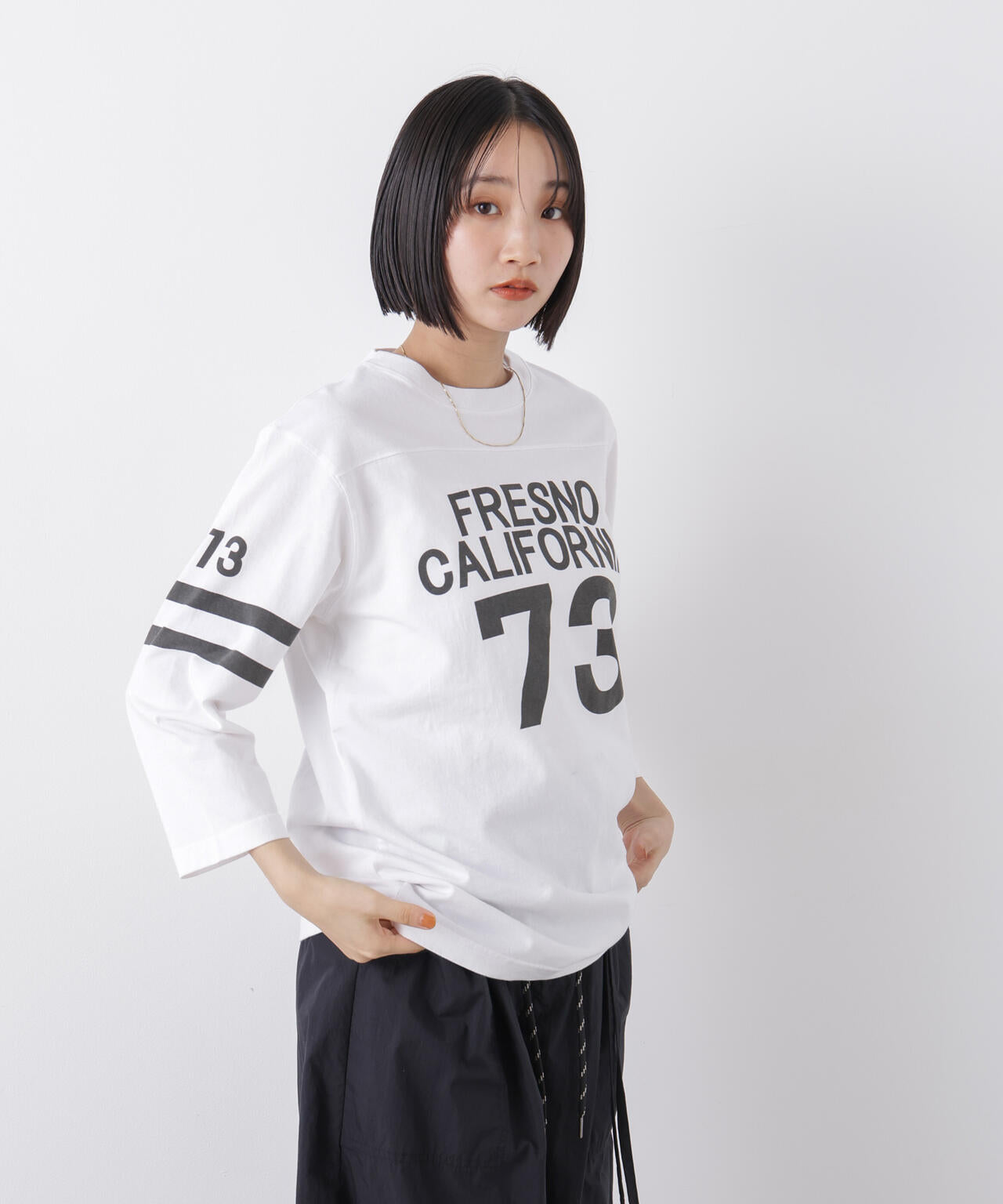 Champion / 3/4 SLEEVE FOOTBALL T-SHIRT