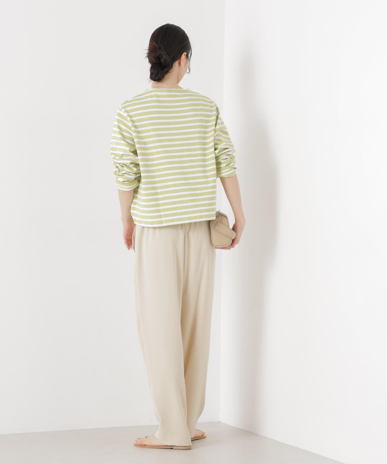 ORCIVAL / CREW NECK L/S P.O.