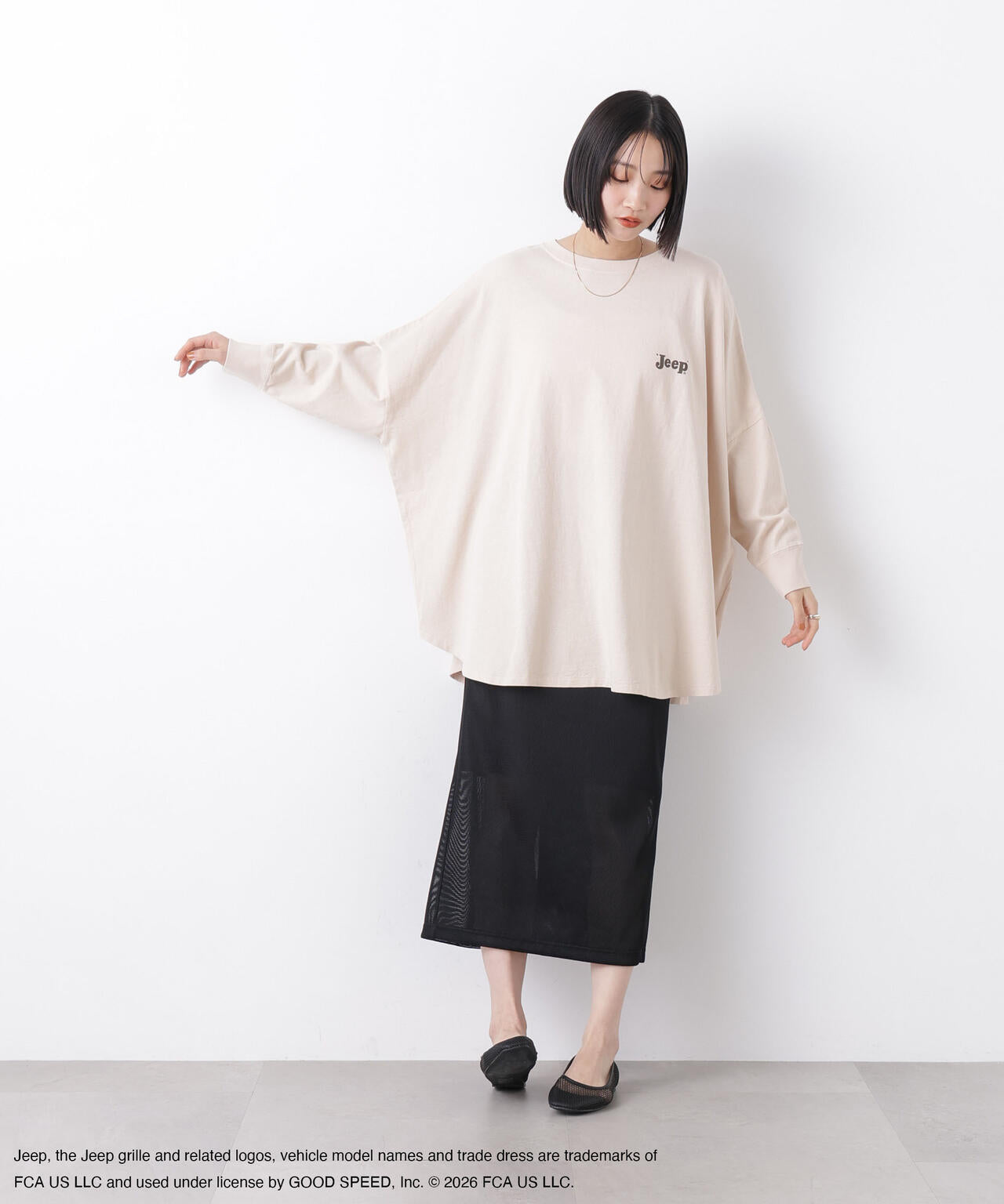 GOOD ROCK SPEED / ジープ Big LS shirts