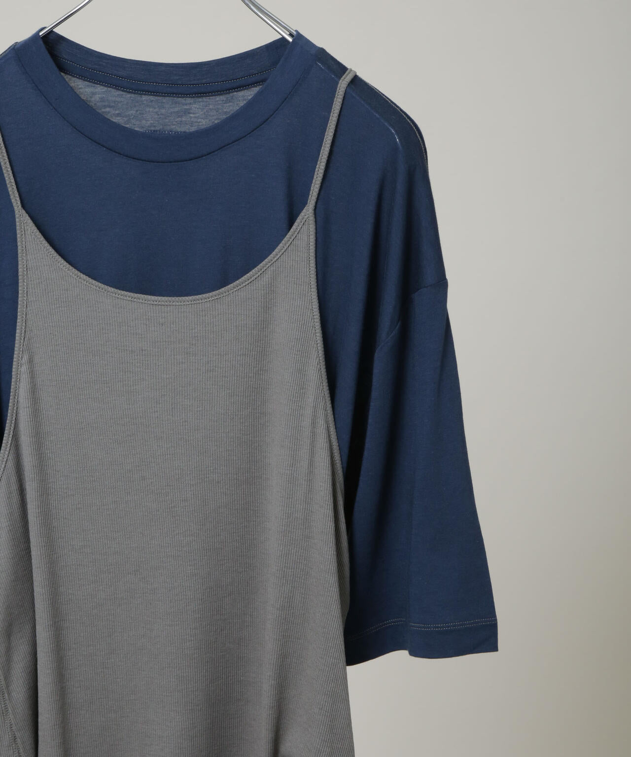 RhodolirioN/Camisole Top & Loose-fitting T 6716124007