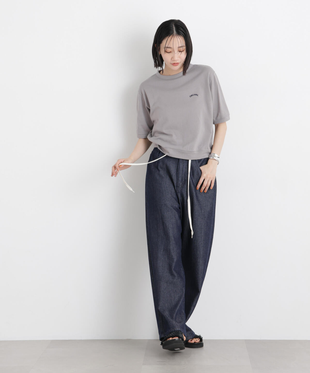ORCIVAL / CREW NECK SHORT SLEEVE P.O.