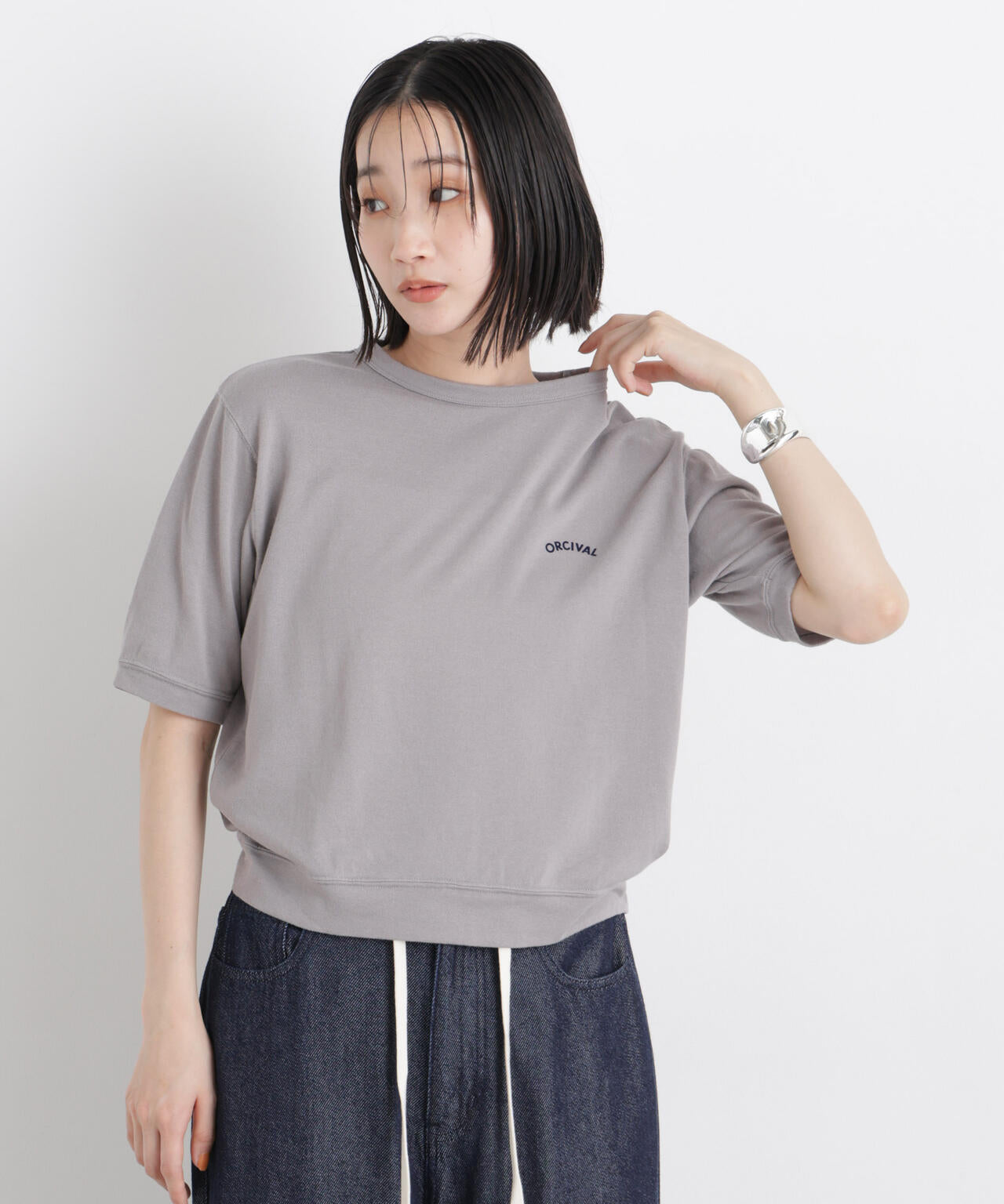 ORCIVAL / CREW NECK SHORT SLEEVE P.O.