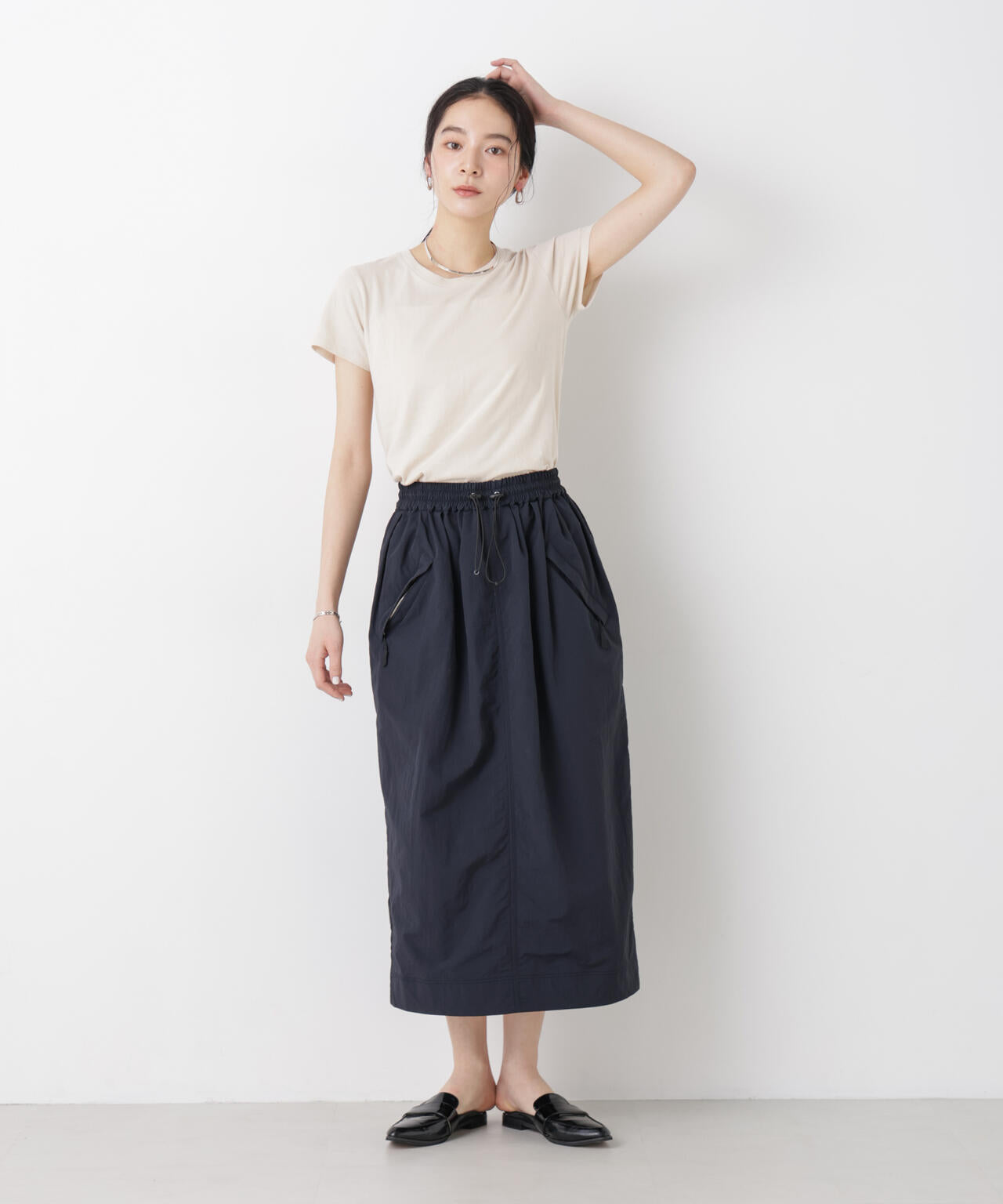 Hanes/2P JapanFit for HER クルーネックTシャツ 6716124012