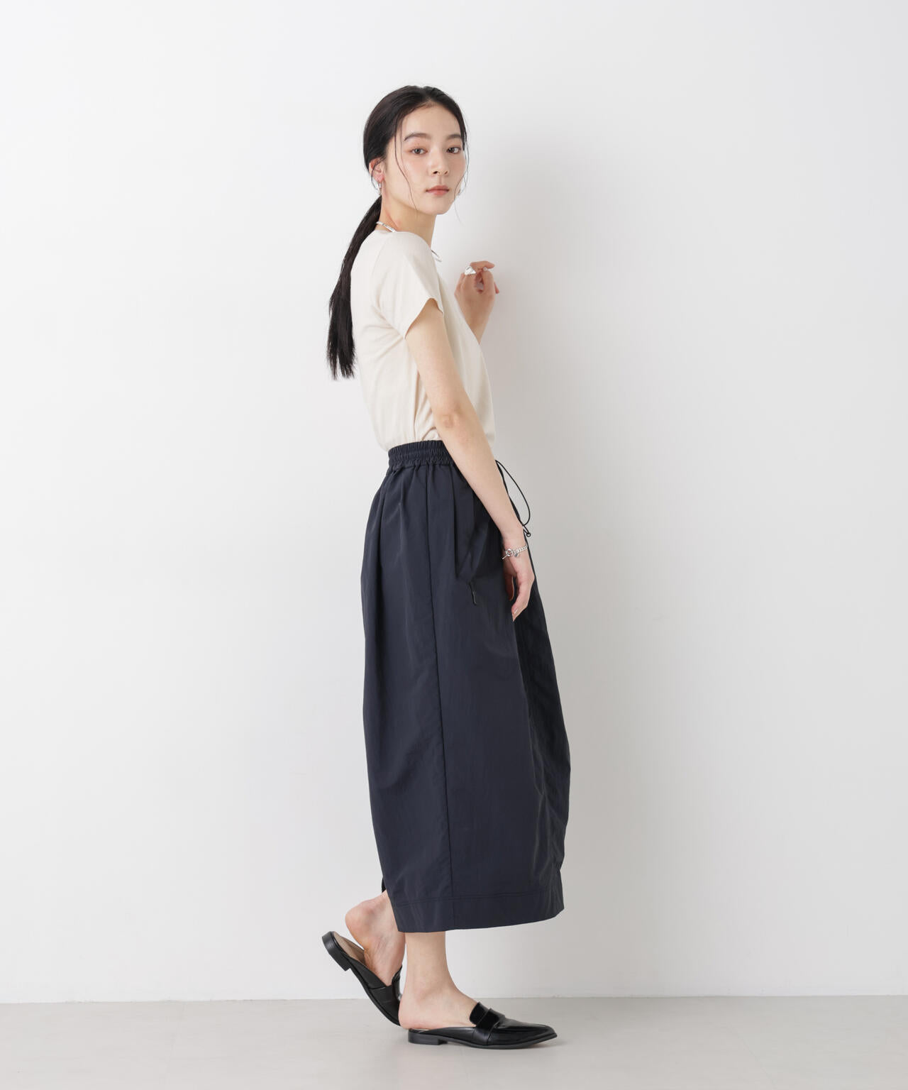 Hanes/2P JapanFit for HER クルーネックTシャツ 6716124012