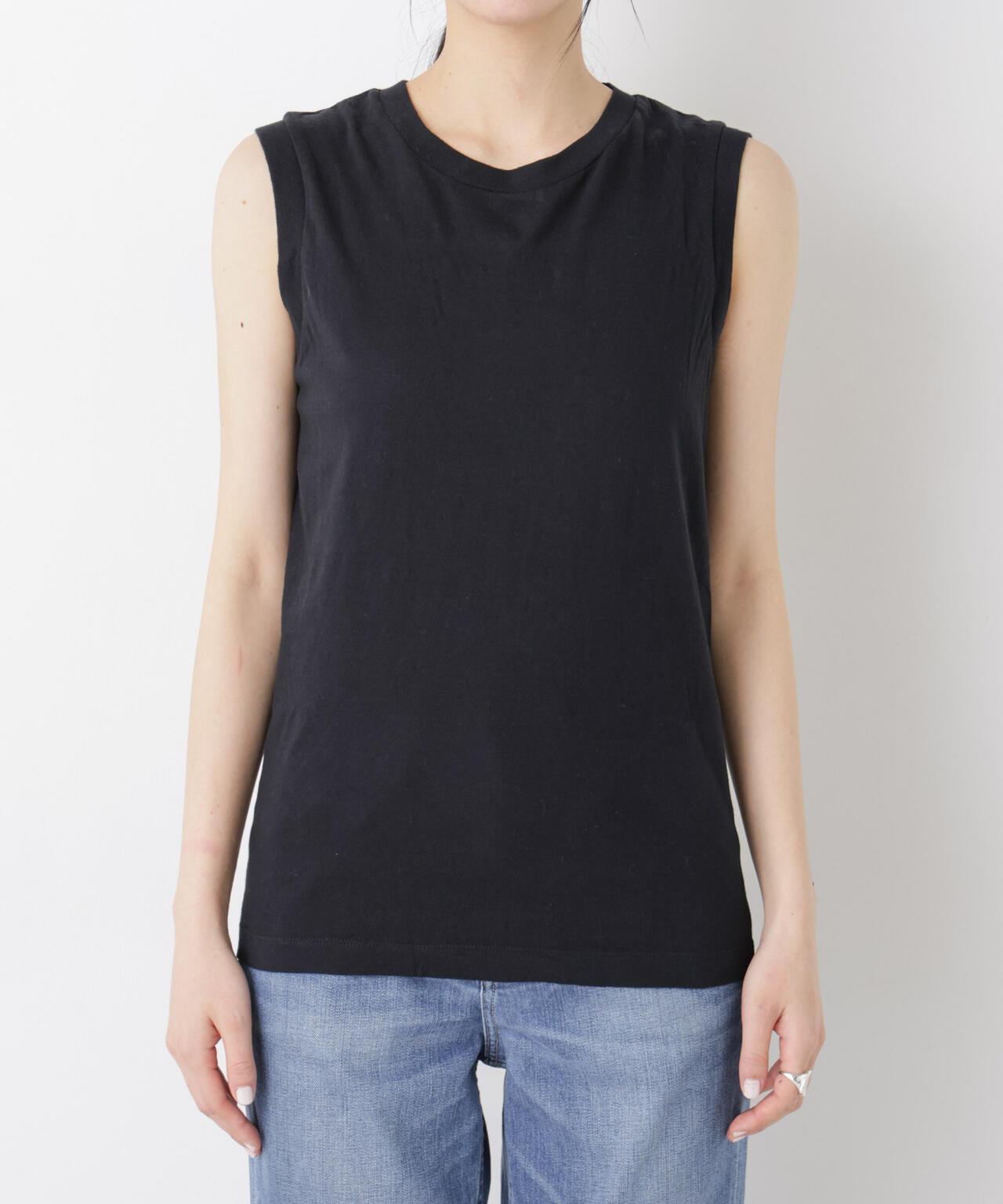 Hanes/2P JapanFit for HER スリーブレスTシャツ 6716124013
