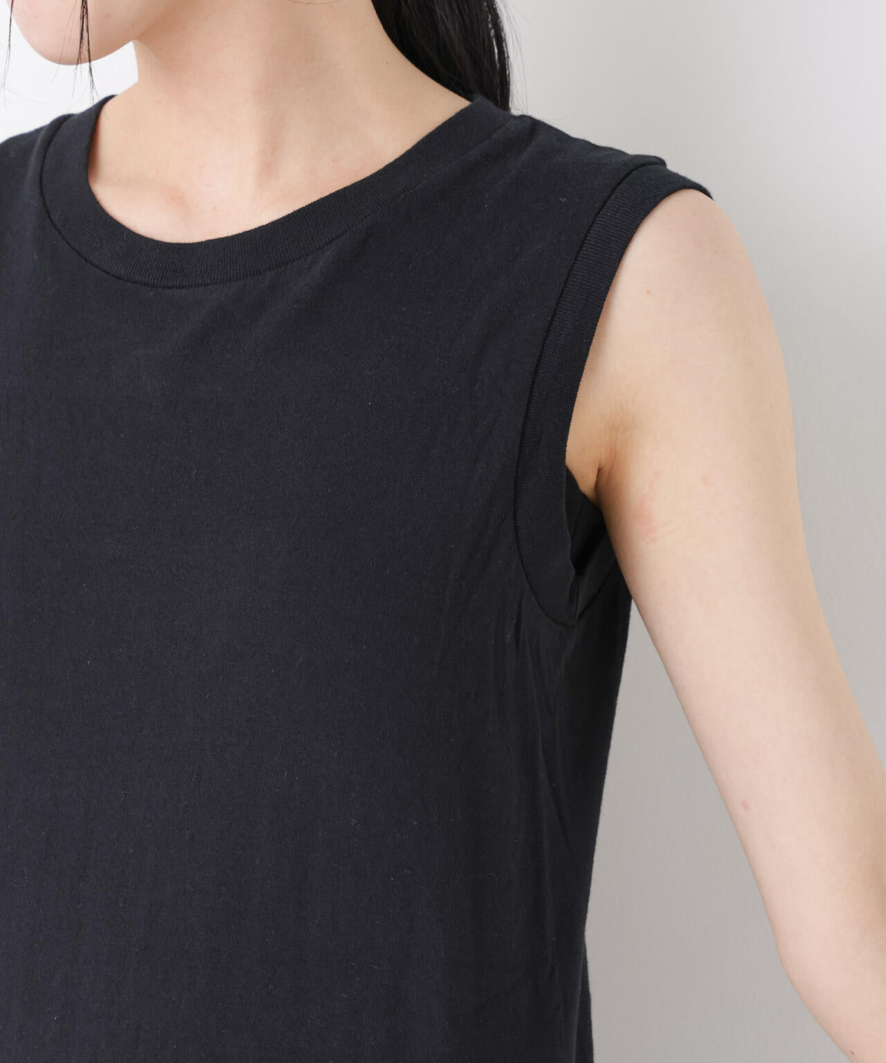 Hanes/2P JapanFit for HER スリーブレスTシャツ 6716124013