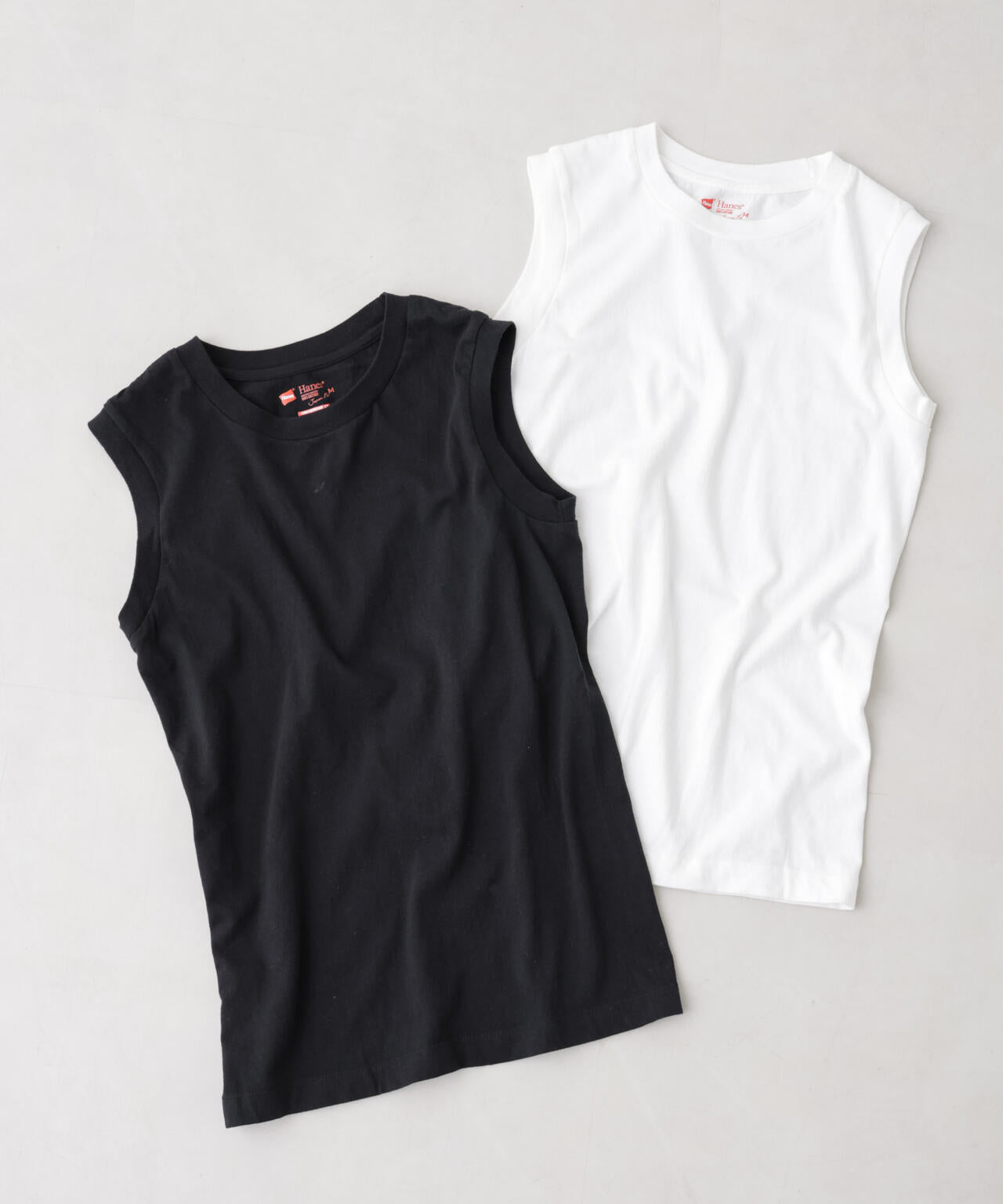 Hanes/2P JapanFit for HER スリーブレスTシャツ 6716124013